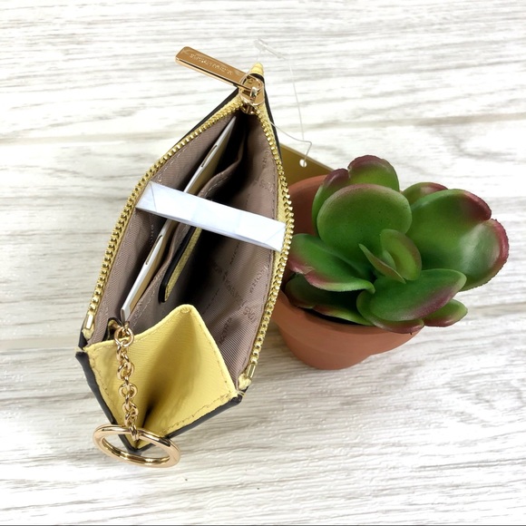 Michael Kors Small Coin Pouch Wallet Card - Picture 2 of 5